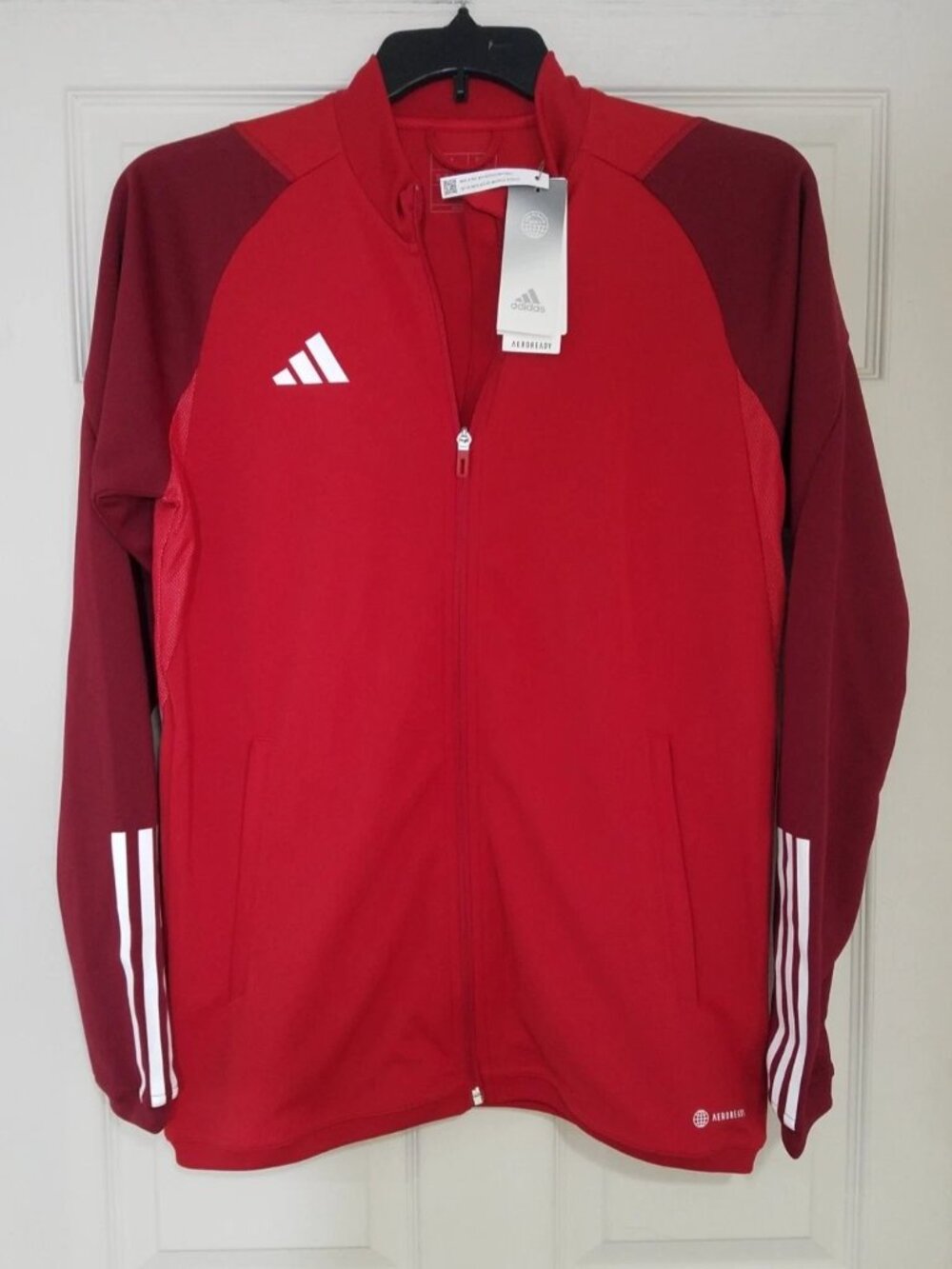 adidas Men's Tiro 23 Competition Training Jacket Size Medium - Slim Fit HE5650